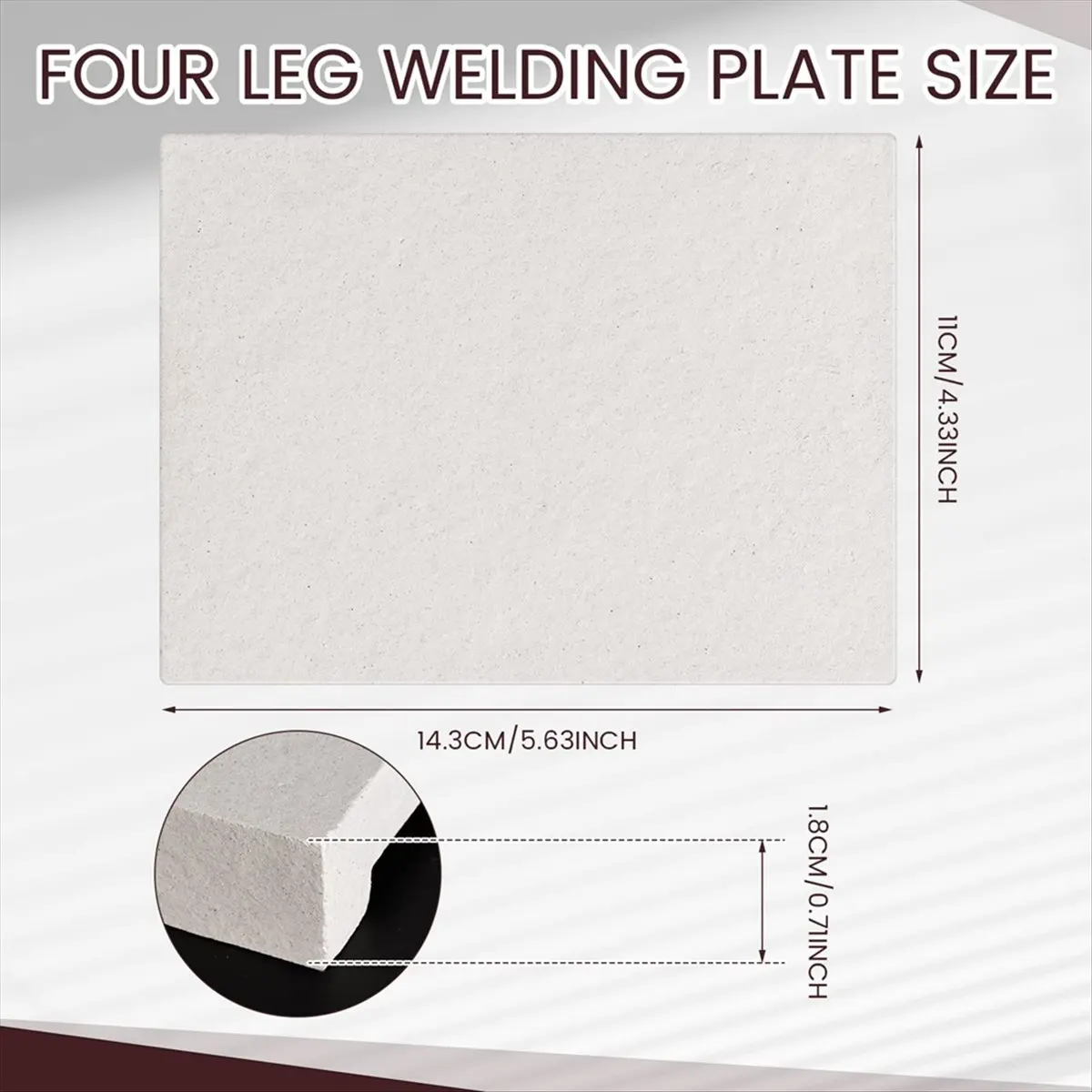 【Tools & Parts】 2Pcs Ceramic Honeycomb Soldering Board Jewelry Soldering Block Welding Jewellers Heat Proof Soldering Mat Making