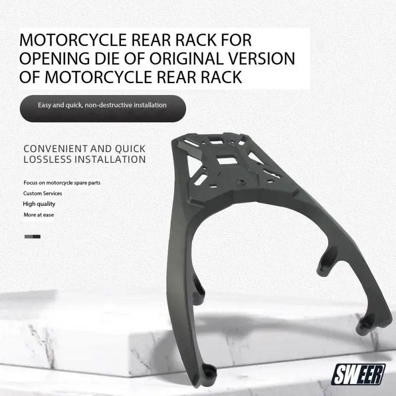 Motorcycle Rear Luggage Rack Cargo Rack Rear Seat Luggage Rack Support Shelf For SYM MMBCU Mamba 150 Modified Accessories