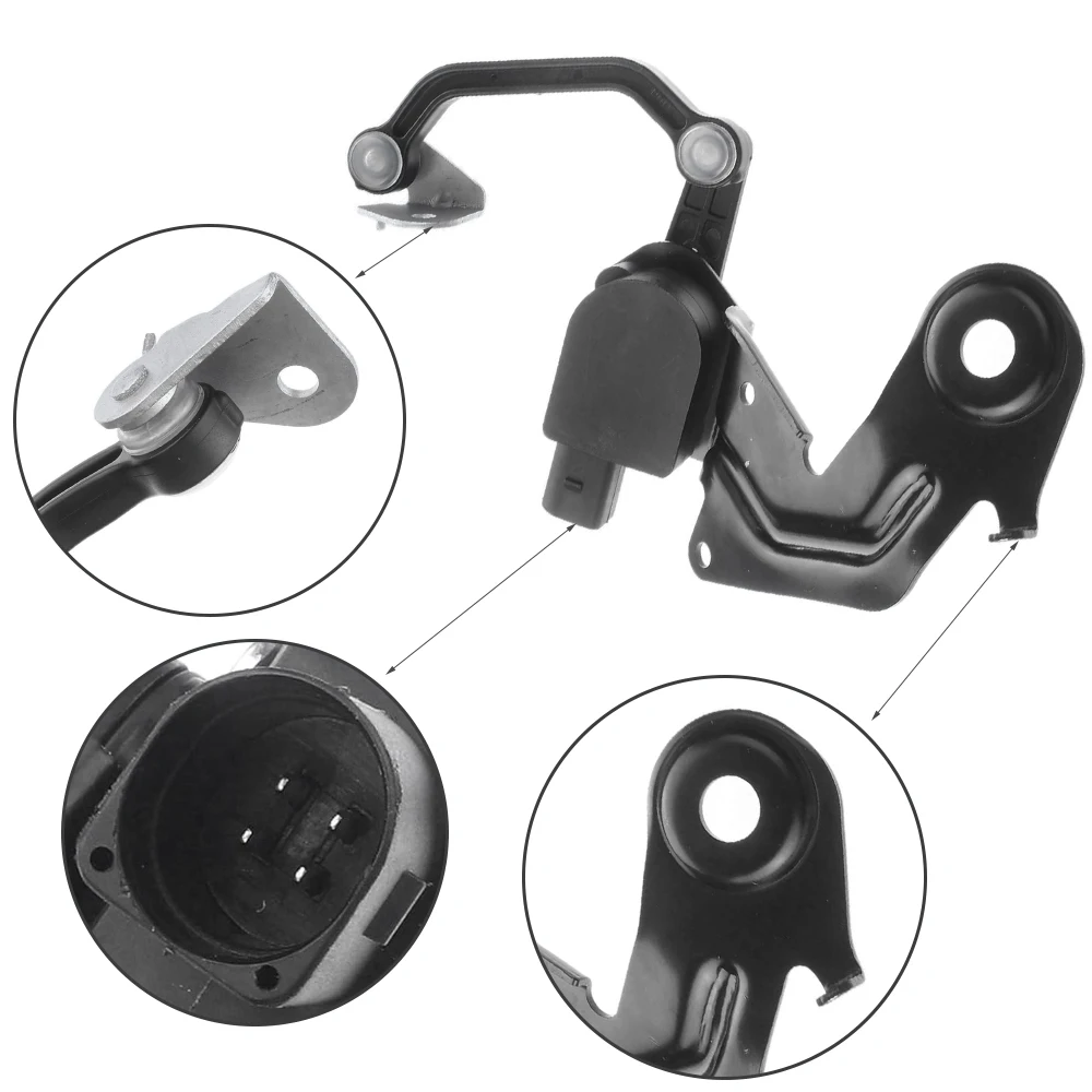 1pc LHD Rear Left Headlight Level Sensor Height Control Sensor for Audi A6 V6 2.8L 2008 2009 2010 2011 4F0616571J 4F0616571K