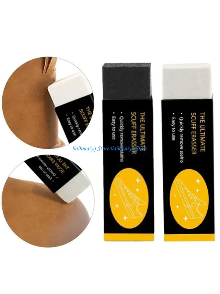 573B Gentle Rubber Block Suedes Eraser For Everyday Shoe Maintenance And Cleaning