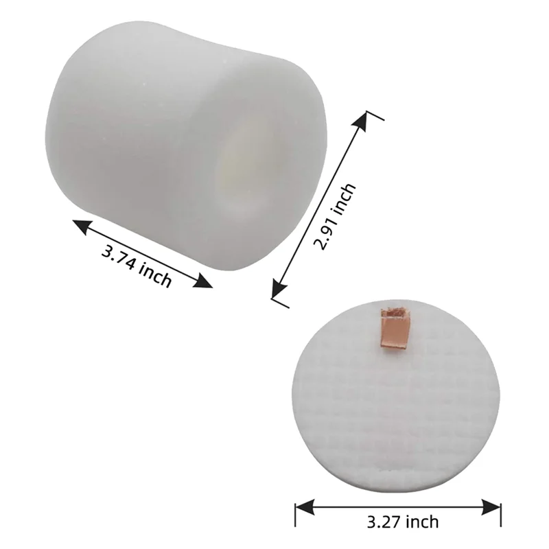 A97G 16X Replacement Base Pre-Motor Foam Filters For Shark IQ Robot Vacuum R101AE RV1001AE UR1005AE Self-Empty Base