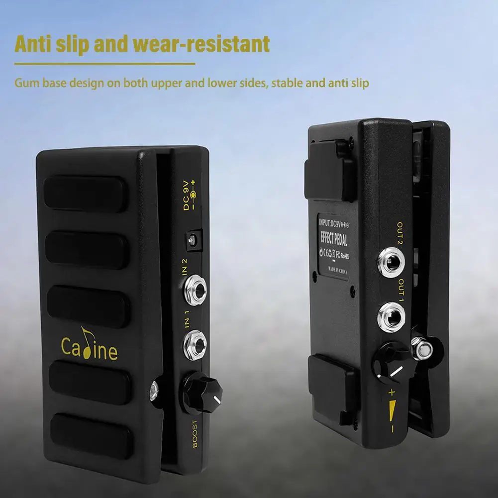 

CP-31P Wah Pedal Guitar Accessories High Quality Portable Volume Effect Pedal Wah/VOL 2-in-1 Effect Pedal