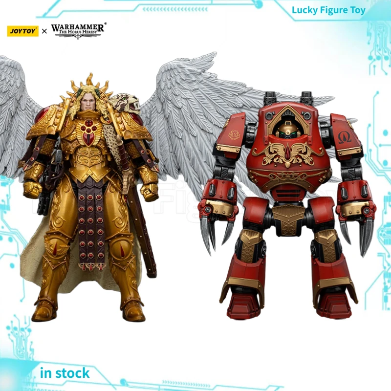 【Original】JOYTOY Warhammer 40k Blood Angels Sanguinius Primarch of The IXth Legion and Contemptor-Incaendius Dreadnought Toys