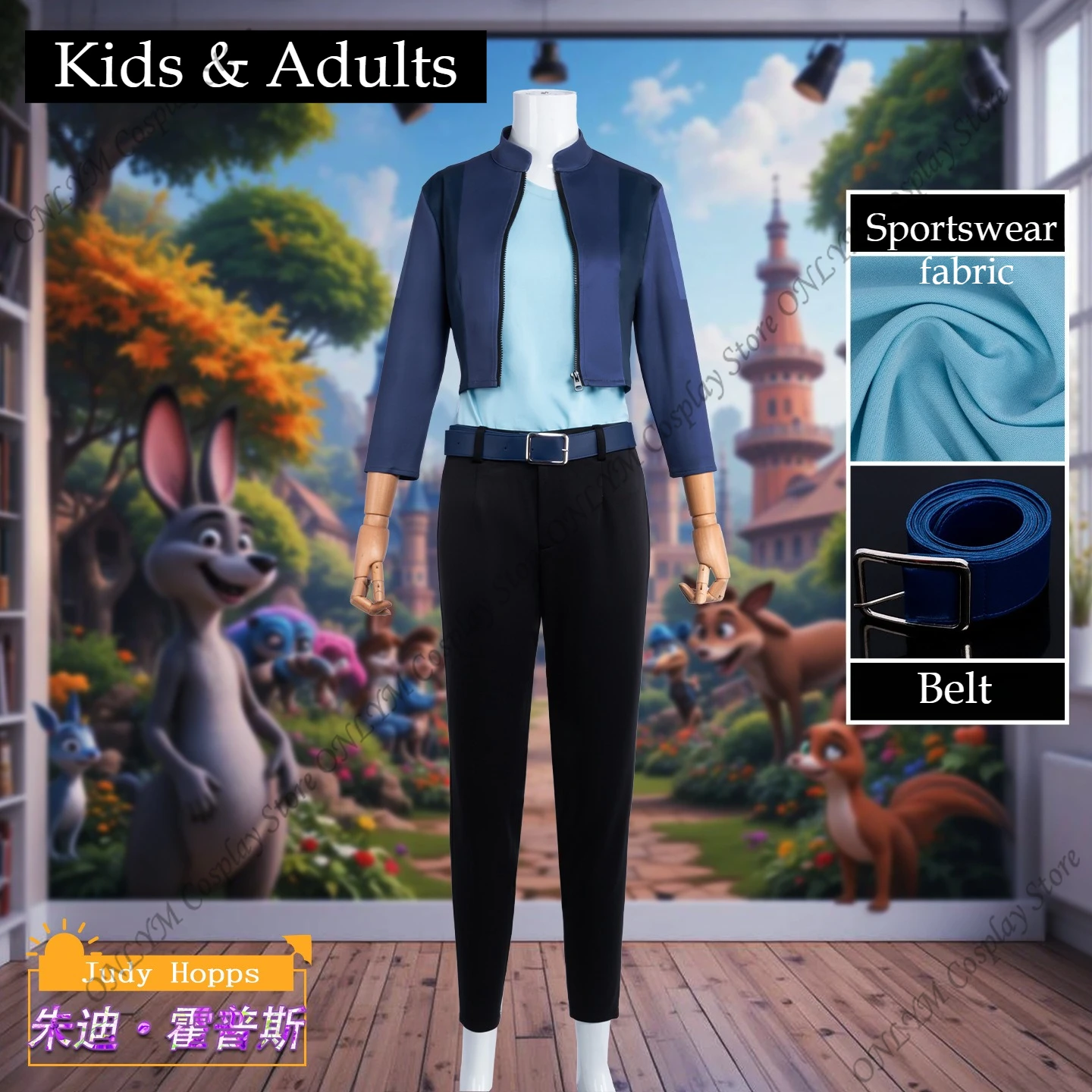 

Костюм Джуди для косплея из фильма, костюм Джуди Хопс, костюм Джуди на Хэллоуин, карнавал, униформа для ролевых игр, рождественские наряды для женщин