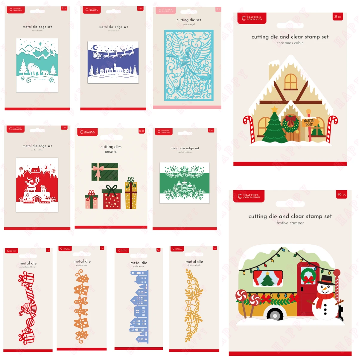 

Christmas Presents Metal Cutting Dies Cut Die Mold Scrapbook Craft Decoration Embossing Template DIY Handmade 2025New Arrival