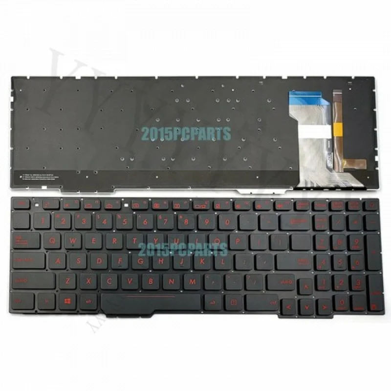 

Y+New for Asus ROG Strix GL553VD GL553VE GL753VD GL753VE GL753VW Keyboard US Backlit