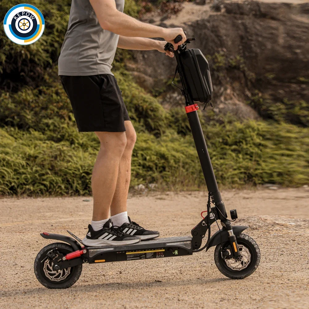 500W Powerful Motor 10Ah Off-road Scooter T4 Adult Folding Mobility Electric Scooter