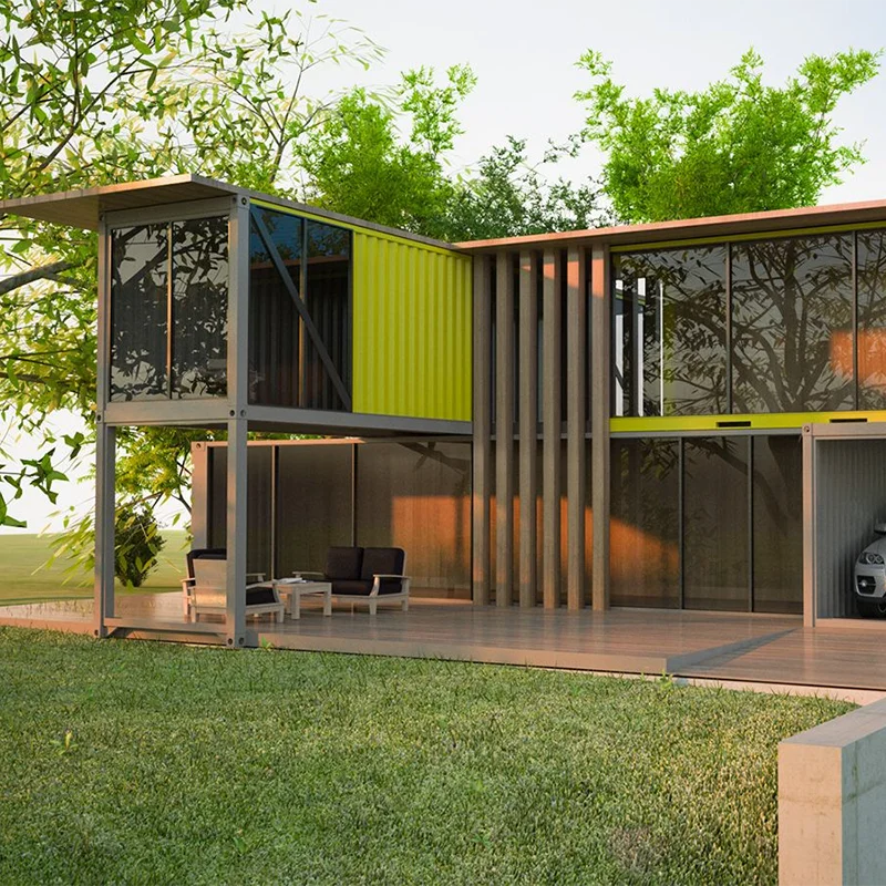 

Customized 20Ft 40Ft Portable Mobile Home Foldable Custom Container Houses for Bedroom Prefab Villa Outdoor Steel
