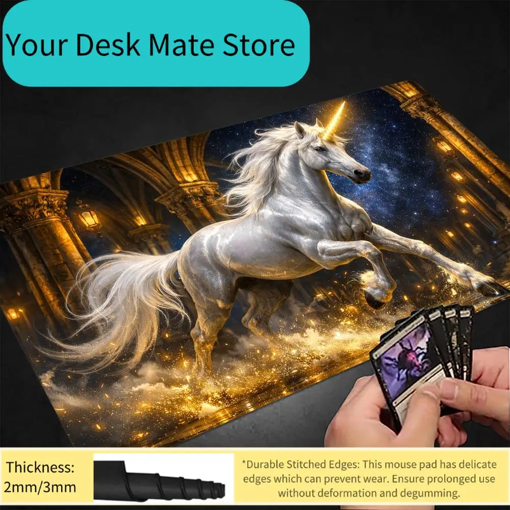 

Number 1 4 Printed Mouse Pad Non-Slip Rubber Base Washable Cloth Surface For Gaming Office PC Desk