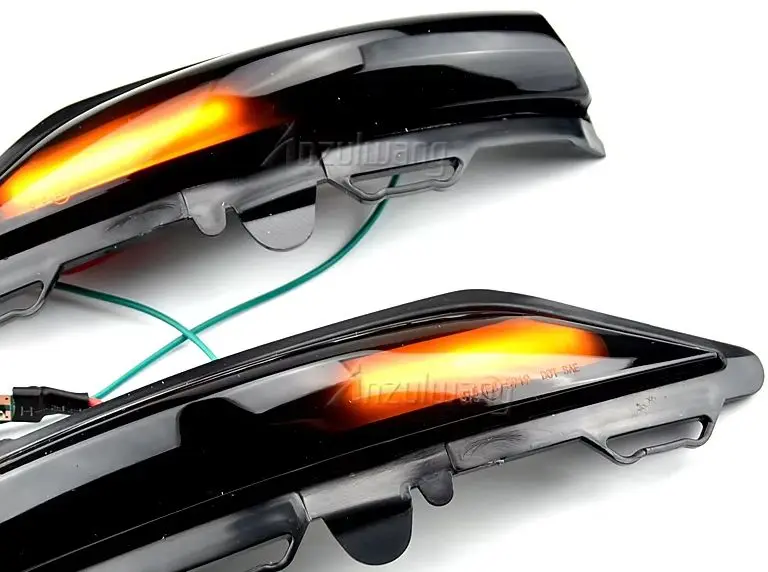 Turn Signal Light Side Mirror Lamp Indicator Car Blub 2pcs For FORD FIESTA MK8 19+ Dynamic Blinkers LED Flashing