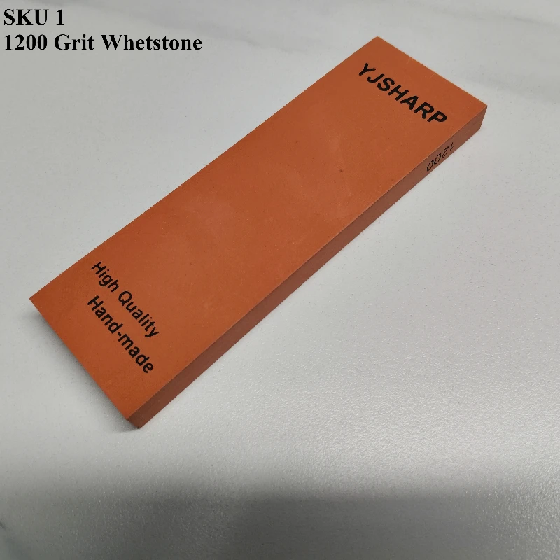 3 قطع المشحذ مجموعة 1200 حصى سكين المطبخ مبراة حجر طحن متوسط مع حجم 7.1 "x 2.4" x 0.6"