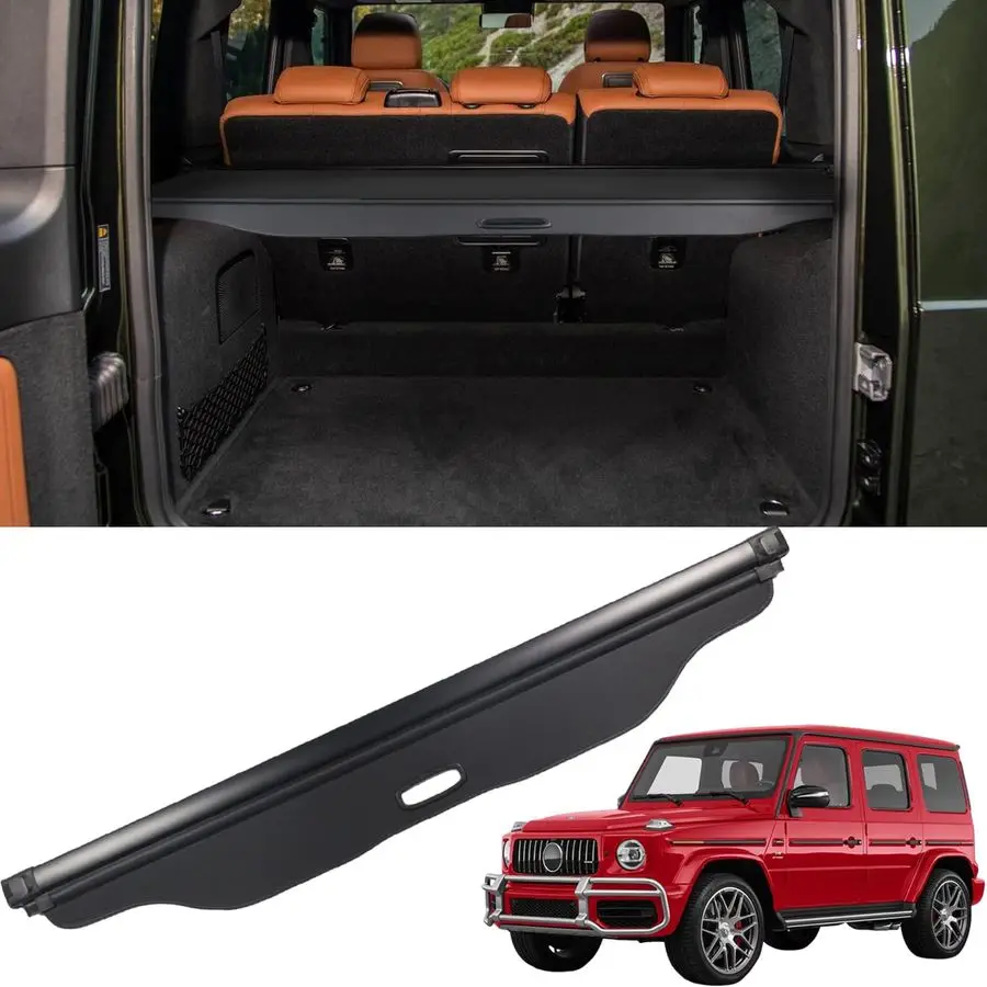 

for MercedesBenz G Class AMG G63 SUV G500 G550 Cargo Cover 20192024 for Benz GClass Accessories Black Retractable Factory Style