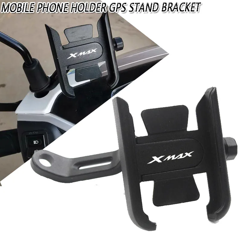 Fit For XMAX 300 400 250 125 XMAX300 XMAX400 XMAX250 XMAX125 Motorcycle Handlebar Mobile Phone Holder GPS Stand Bracket