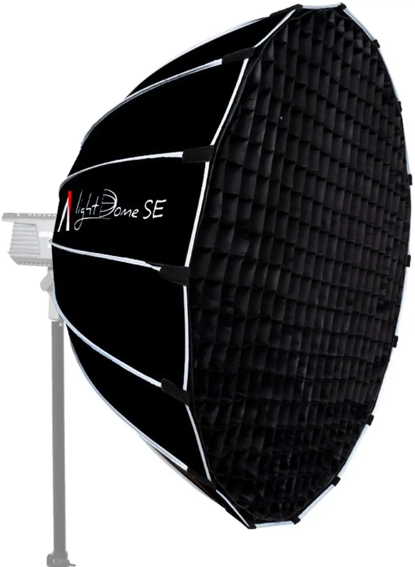 Imagem -02 - Aputure Light Dome se Luz Dome se Leve Portátil Compacto Profundidade Softbox para Amaran 100d x 200d x 300dii 120dii Bowens Montagem Luz Led