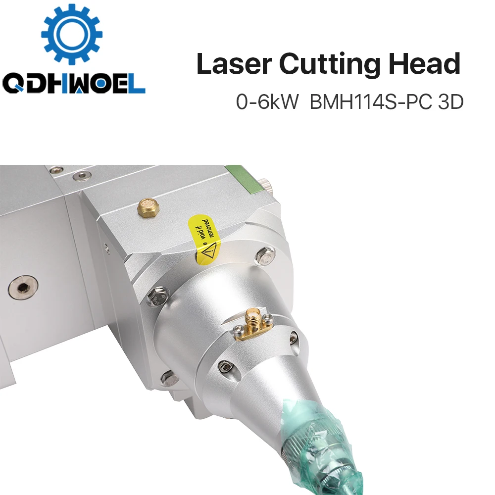 QDHWOEL-Tête laser Raytools 3D d'origine, BM114S, 6KW Pulse, Etheragan Analog Control, TubeCut, Machine de découpe 3D