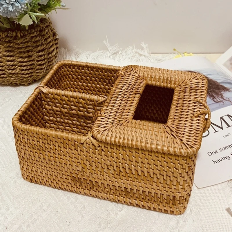 

Tissue box can be placed on the desktop, dining paper tube box, multi-purpose storage in the living room, pumping paper box,