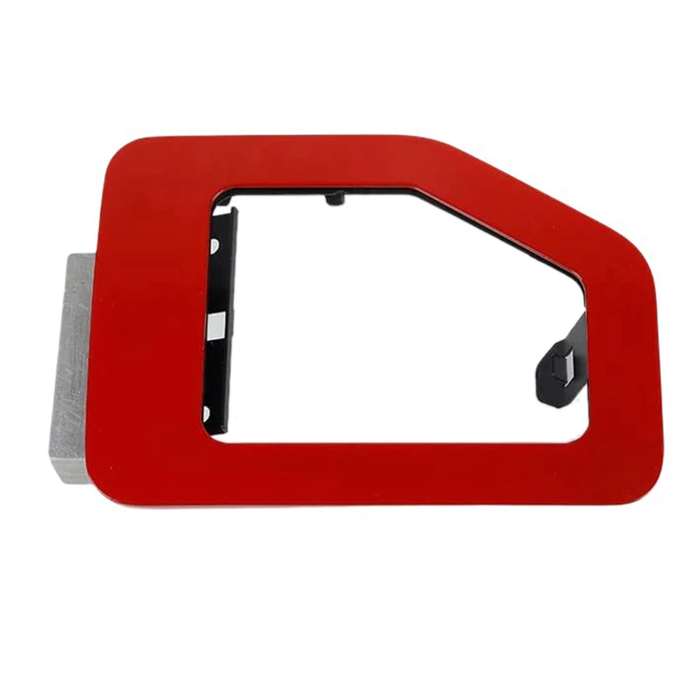 

For Suzuki Jimny JB64 JB74 2019-2021 Aluminum Transparent Fuel Filler Tank Cover Cap Car Exterior Accessories, Red