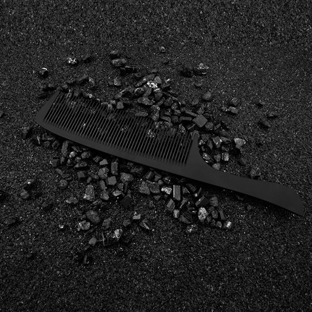 

3Pcs Carbon Fiber Apple Comb Two-End Hair Comb Hairdressing Tools Mini Portable Salon Barber Accessories Travel Gift Set Dual