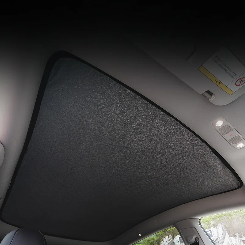 Sunroof Sunshade for Tesla Modely 2016-2021 Roof Sun Protection Heat Insulation Sunshade Block Uv Rays Car Protection