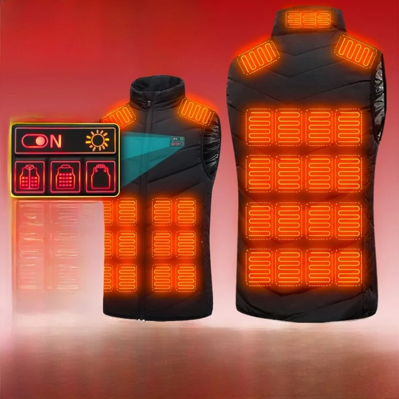 

Smart Heating Vest Full Body Heating Clothes Winter Special Men Women Vest Gift for Middle Aged And ly