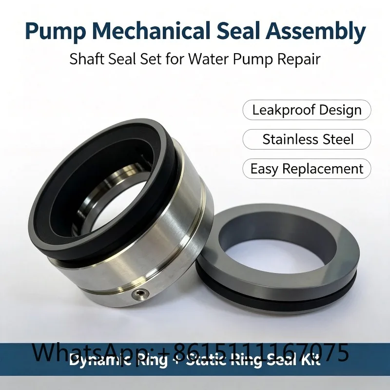 GLF-SA32 GLF-SA38 GLF-SA50 -SA65 Sewage Pump Mechanical Shaft Seal Compatible With Sanlin SRL Waste Water Pump Replacement Seal