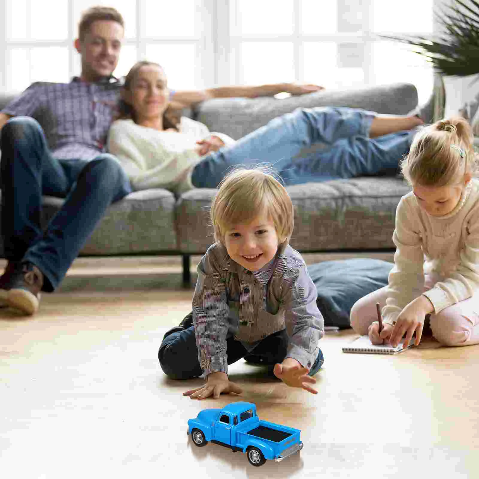 Alloy Car Model Truck Pick Toy Cars Pickup for Kids Simulation Trucks