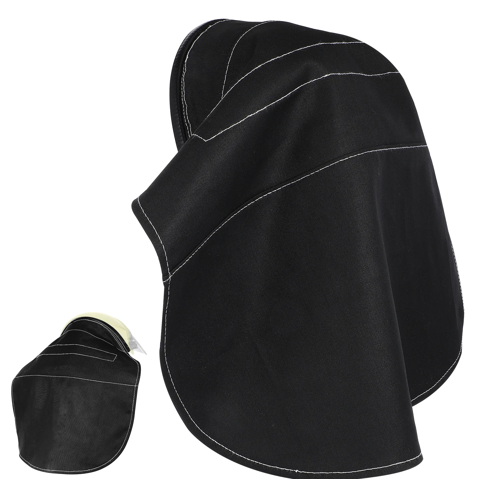 

1pcs Extension Cover Extended Rear Neck Guard For Hood Accessories Durable Lightweight Universal Fit Quick Install