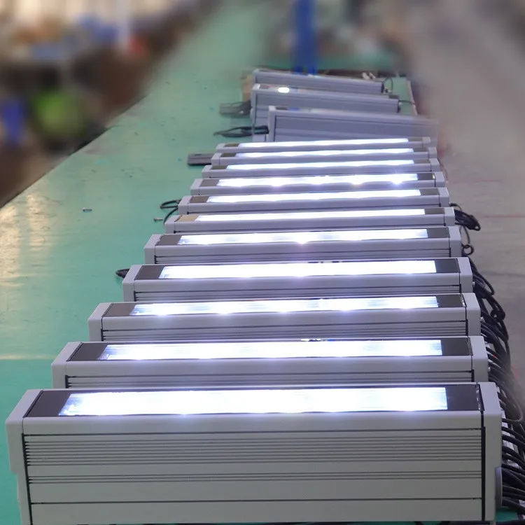 Wall Washer Lights Bridge Water Ripples Pattern Hotel Building Decoration Indoor Outdoor Background Landscape Lighting