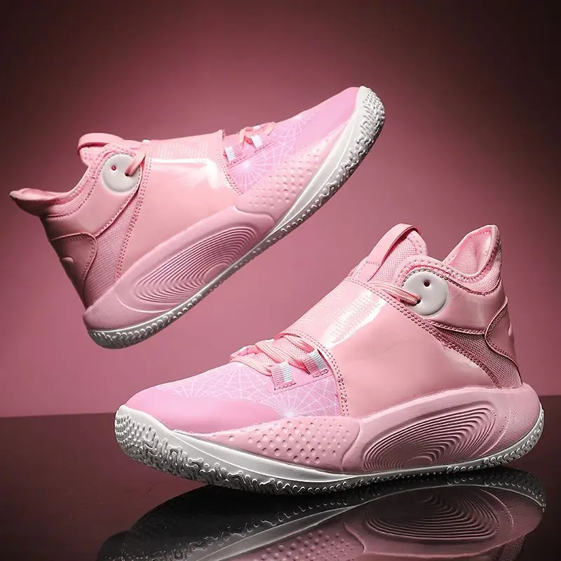 

Top Quality Unisex Gym Basketball Sneakers rubber sole Mens womens Athletic Shoe Hard-Wearing Men Shoes For Basketball