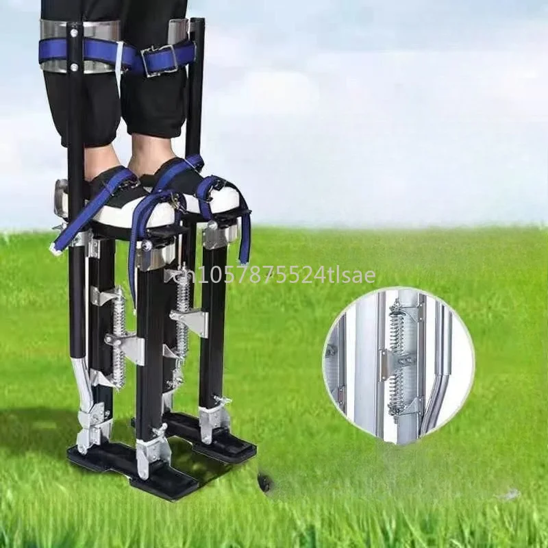 Aluminum Alloy Stilts Telescopic Tripod Decoration Artifact Horse Stool Performance Stage Props