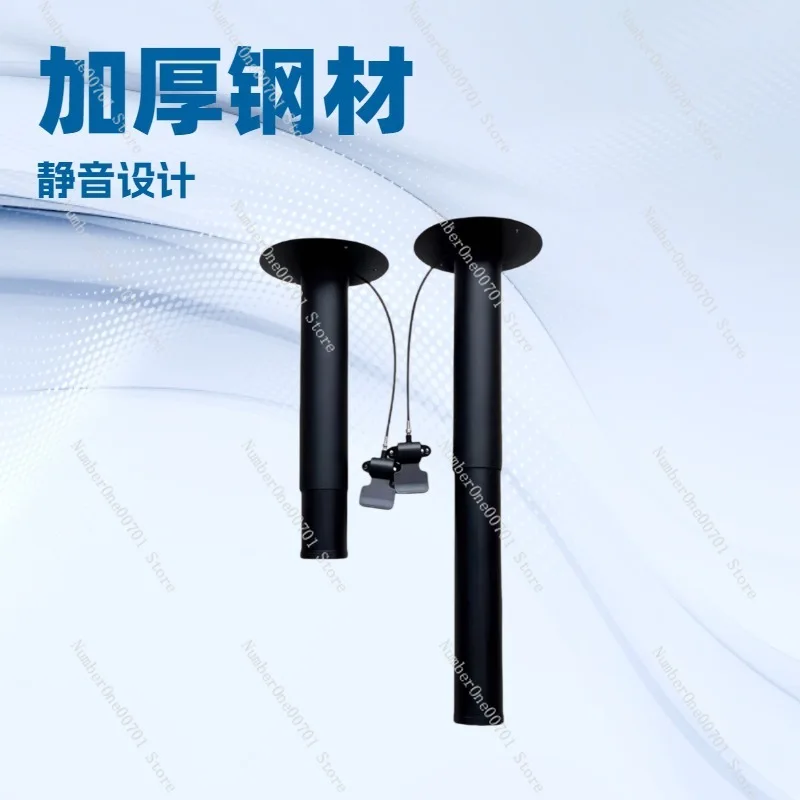 Desktop Vertical Lifter Free Stop Cylinder Press Panel Automatic Rise Bracket Hardware with Flip