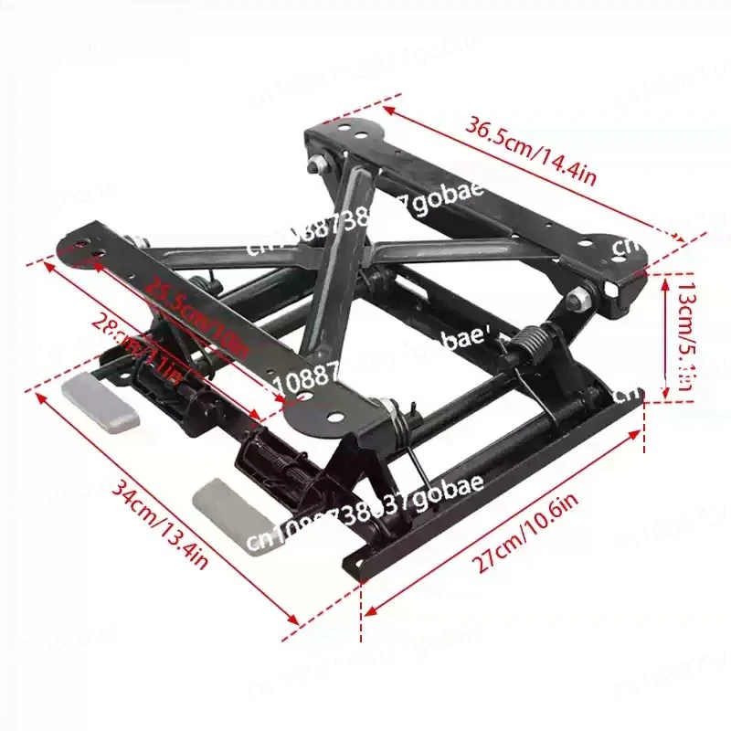 Car Truck Seat Raise Lower Base Tilting Conversion Height Base Seat Lifter RV Supplies