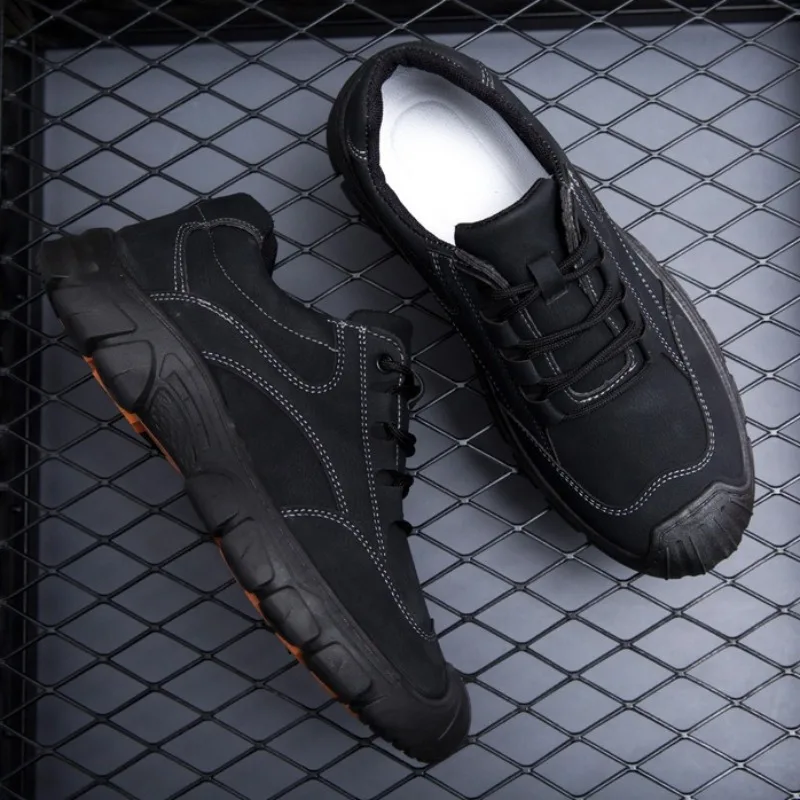 Trendy Anti-Slip Sports Shoes Soft Bottom Wear-resistant Man Shoes Outdoor Running Sneakers Breathable Climbing Shoes for Man