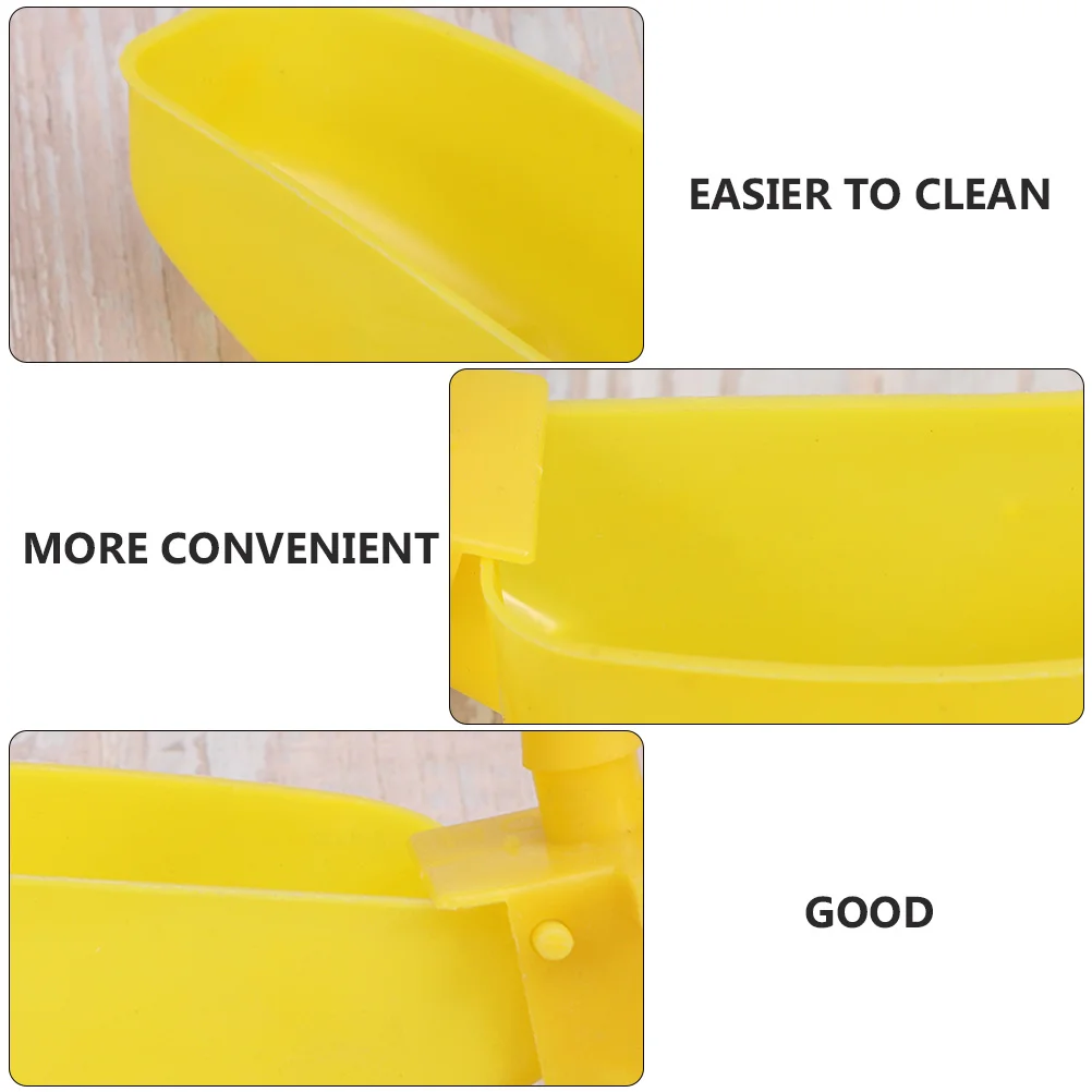

10pcs Automatic Pet Waterer For Poultry Chickens Quail Drinking Cups High-Quality Plastic Easy Clean Fresh Water Supply For