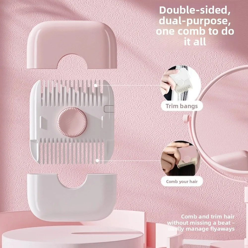 Multifunctional 2 In 1 Hair Trimmer Manual Dual Side Hair Cutting Comb Easy Trimming Thinning Tool Double Edge Razor