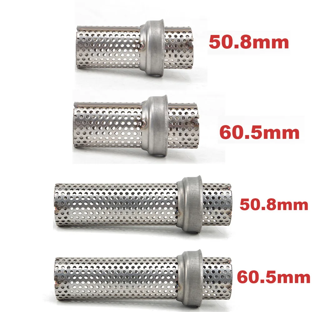 Leistungsstarker Motorrad DB Killer Katalysator Geräuschdämpfer Auspuff-Flow Moto Escape Schalldämpfer Bestseller Universal 51mm 60mm