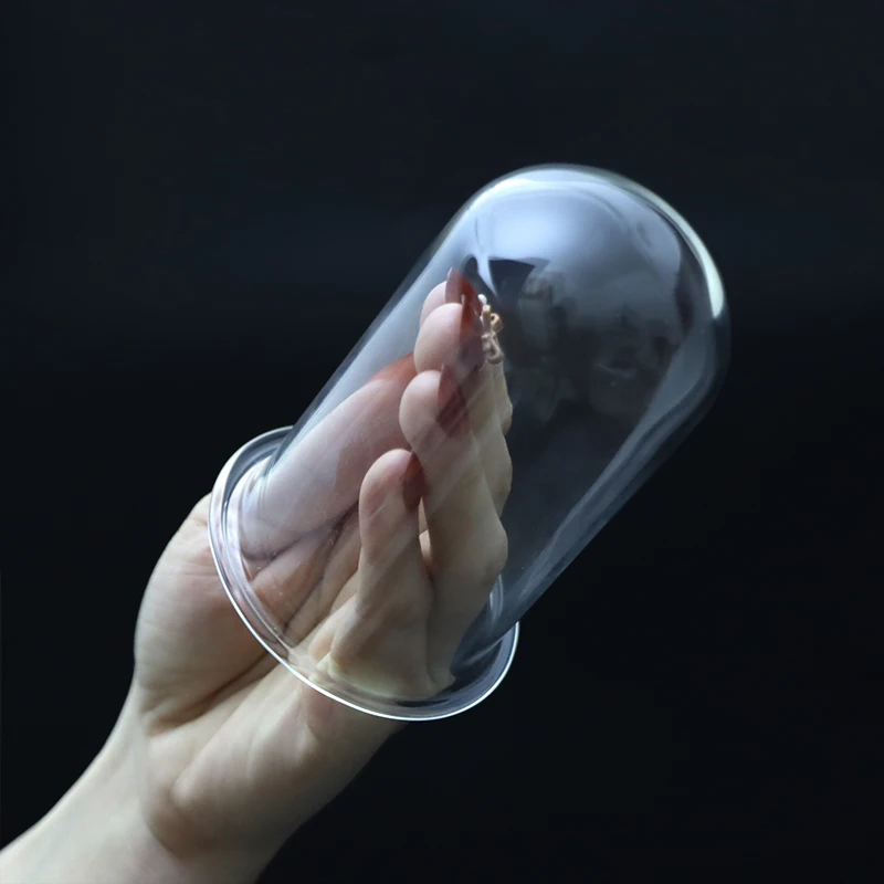 Transparent Dildo Buttplug 5 Size Hollow Glass Anal Plug Insert Anus Dilator Sex Toy Anal Speculum Expander Vagina Butt Plug 18+