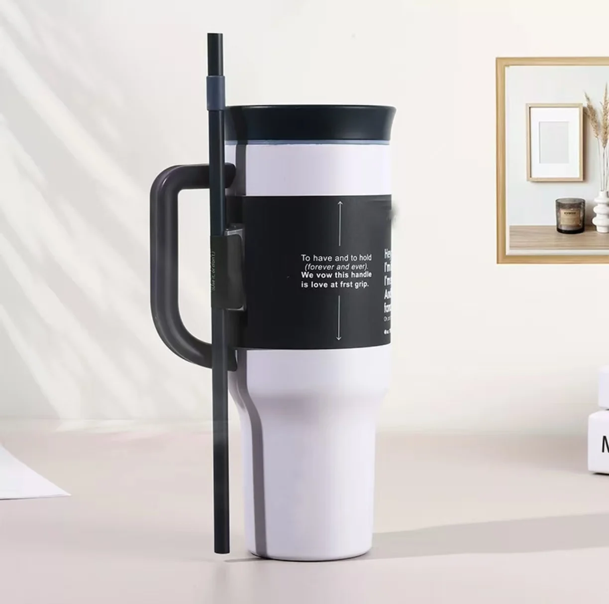 

New large-capacity 40oz 4th-generation car cup, stainless steel cold-insulated and heat-insulated car cup