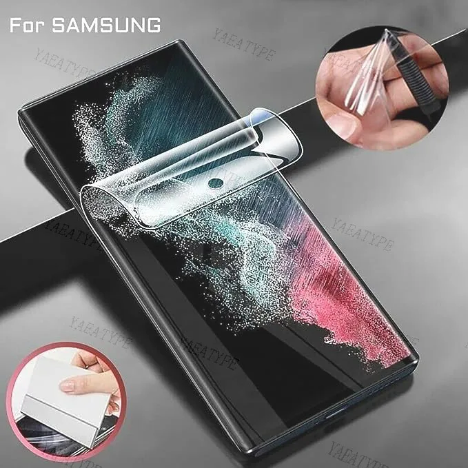 3PCS Screen Protector For Samsung Galaxy A54 A34 A24 A14 4G 5G A 54 34 24 14 4 5 G High Quality Hydrogel Film