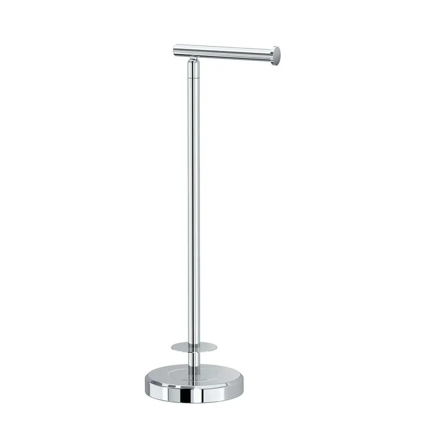 

1448C Latitude II Freestanding Toilet Paper Holder with Storage, Bathroom Tissue Stand, Chrome, 22.25 H, Holds 14 Reserve Rolls,