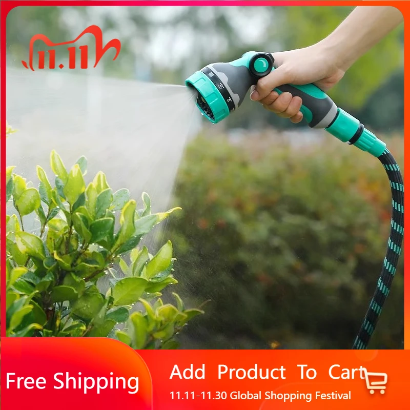 

Agriculture Irrigation Water Pipe Spray Gun Set Jet Nozzle Courtyard Water Pipe Connector Tubo Acqua Giardino Home Furniture