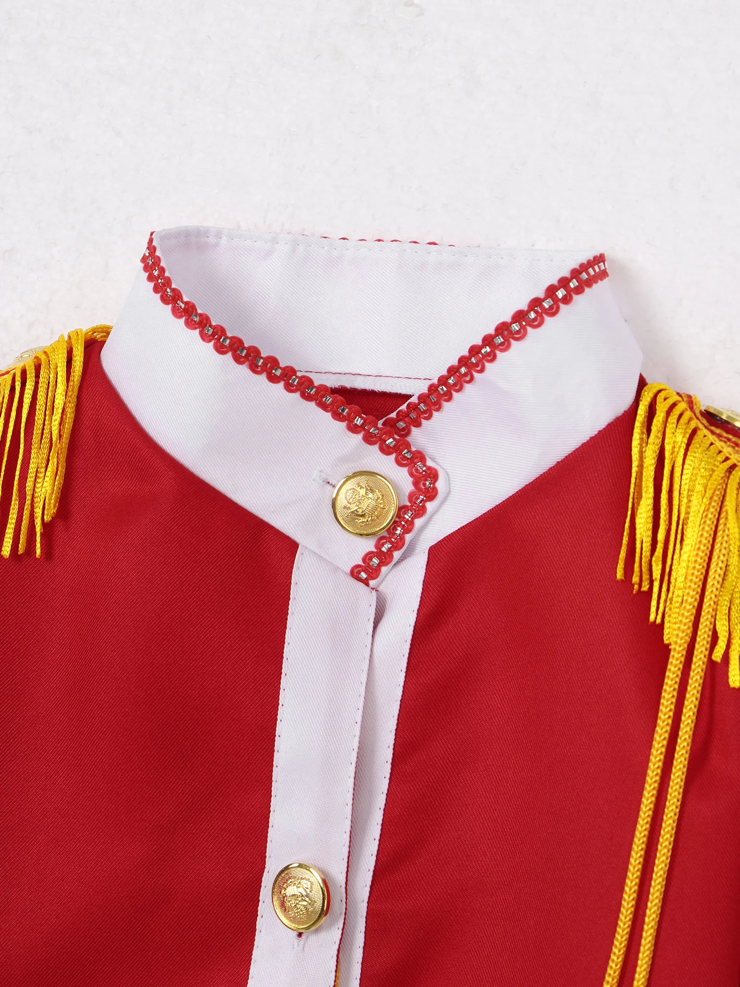 Uniforme de batterie de l'équipe majeure pour garçons et filles, ensemble de olympiques de casse-noisette, veste de garde d'honneur, manteau, chapeau, tenues de performance de batteur de trompent imbibées