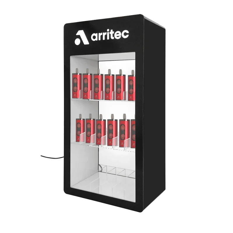 custom.Custom  Retail Counter Top LED Acrylic Display Stand