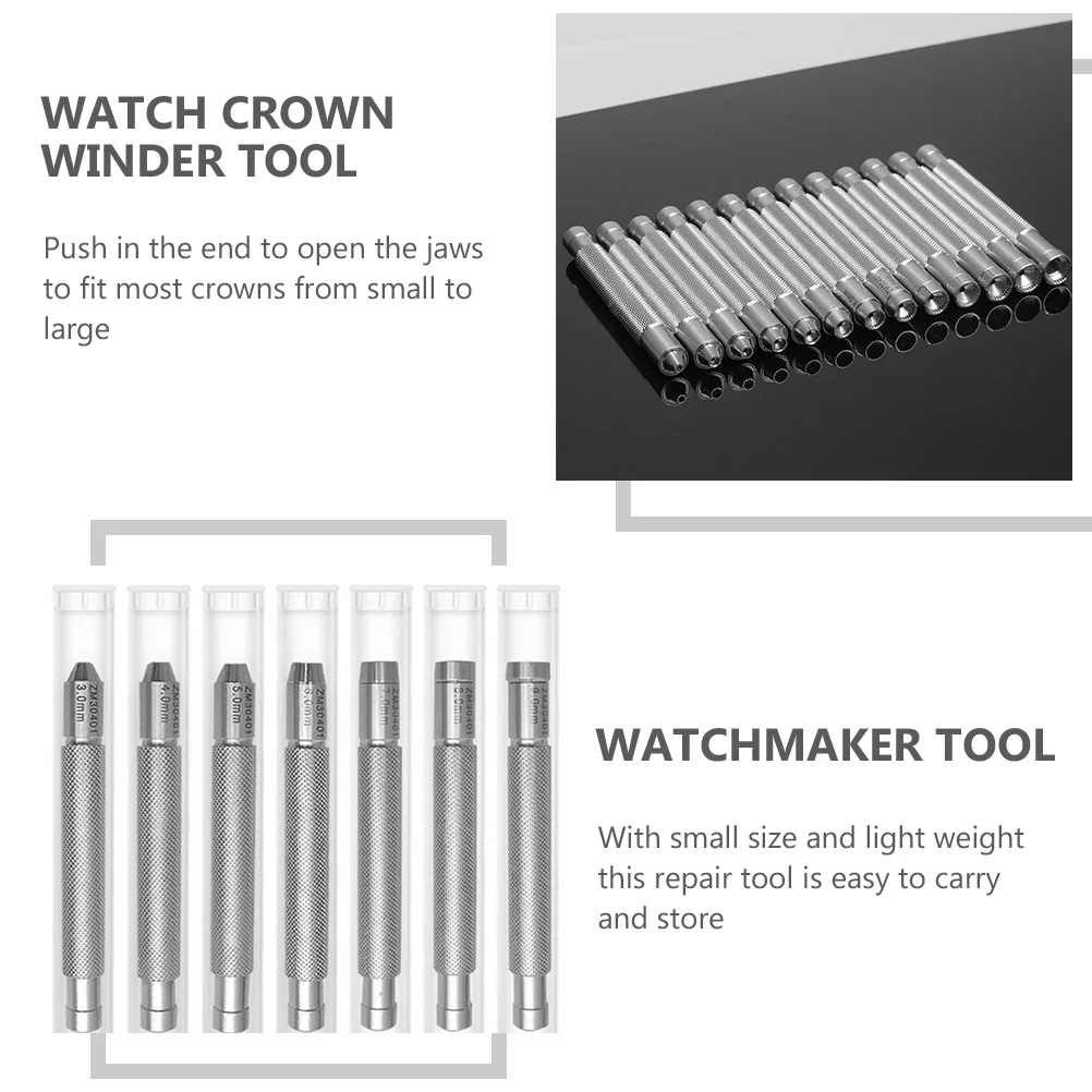 เครื่องมือไขลานนาฬิกาที่ทนทาน เครื่องมือไขลานแบบกลไกสแตนเลสสำหรับการซ่อมและบำรุงรักษานาฬิกา