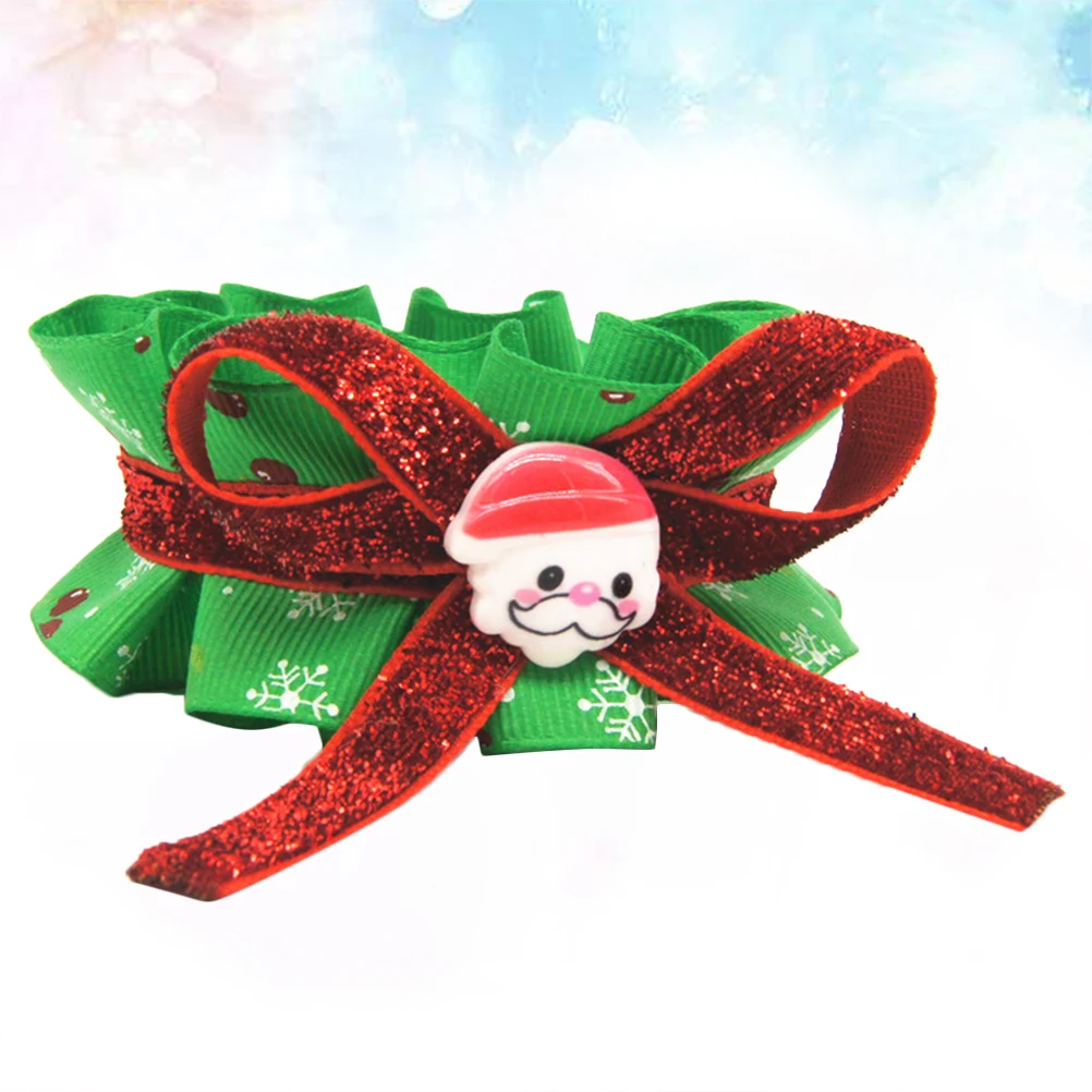 

2Pcs Pet Dog Collar Adjustable Colorful Puppy Christmas Supplies Durable Material Suitable Cats Dogs Walking Outdoor Sports