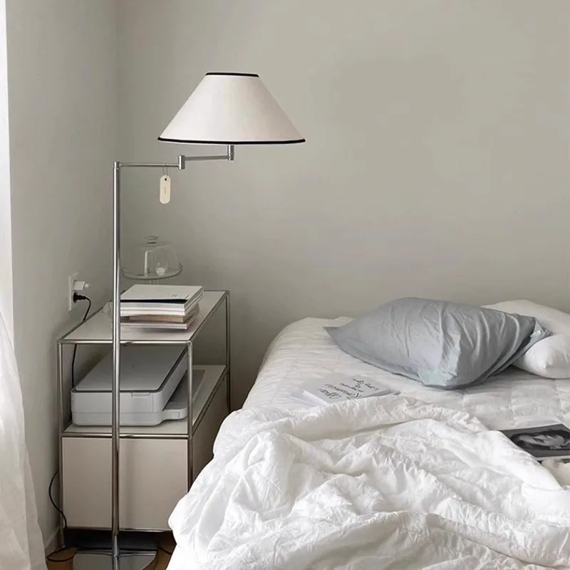 Modern Simple Swing Arm Adjustable Fishing Lamp Korean Style Floor Lamp Instagram Living Room Studio Atmosphere Lamp