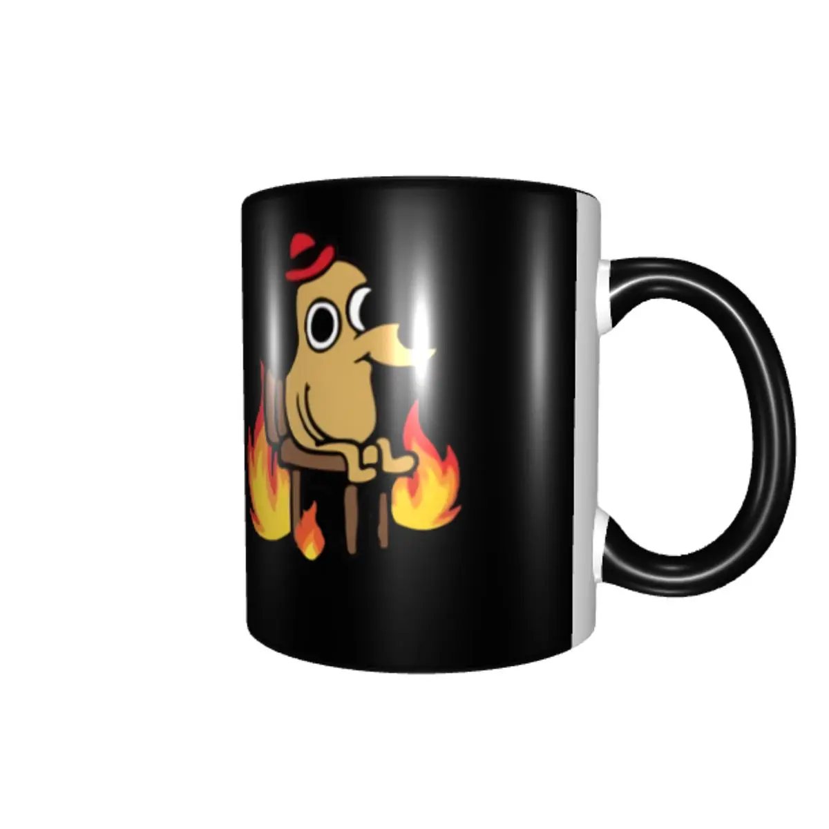 Custom I Am Fine Everything Is Fine Mug DIY Funny Sarcastic Dog Ceramic Milk Tea Coffee Cups