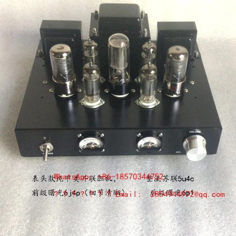 The Handmade Shed Style A-grade Single Ended 6j4p Push 6p1 Parallel Bile Duct Power Amplifier Is A Finished Product