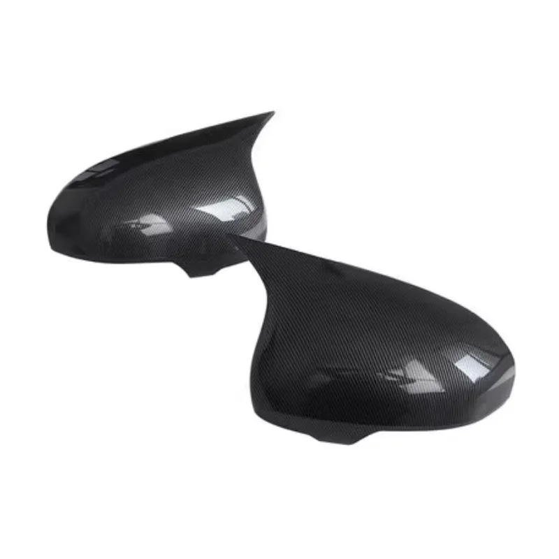 Rearview Side Mirror Cover Fit tor Toyota Mark X Reiz 2010 2011-2017  Wing Cap Outer Door Back View Case Trim Carbon Fiber Black