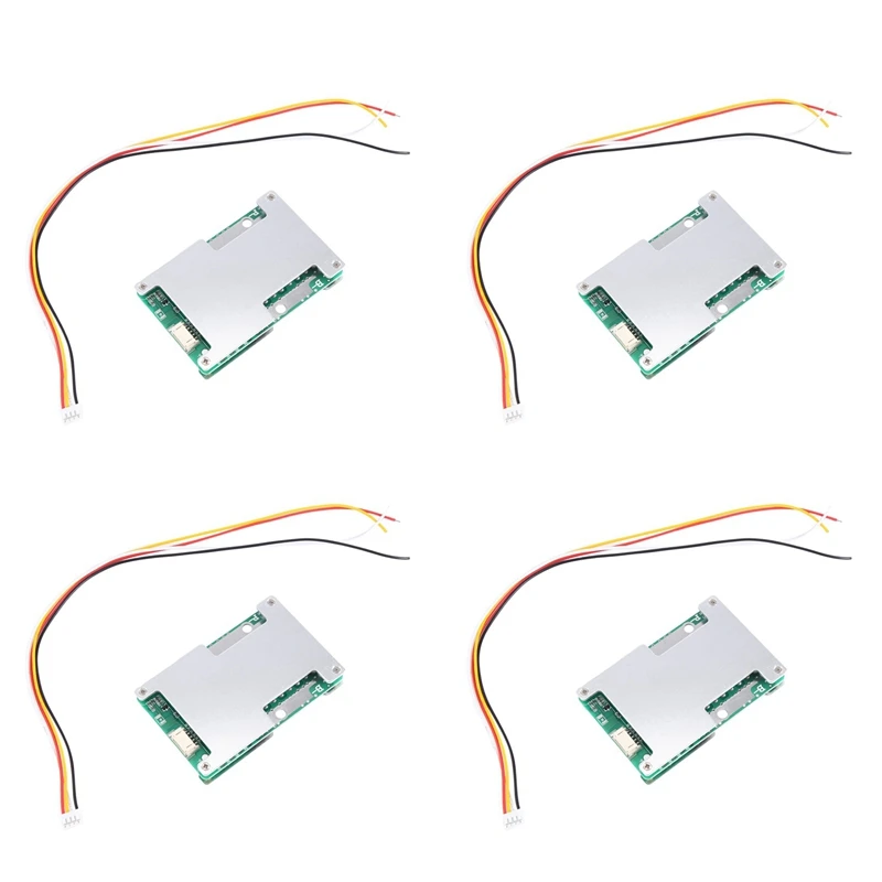 2025 New-4X 3S 12V 120A BMS Lithium Battery Charger Protection Board With Power Battery Balance/Enhance PCB Protection Board